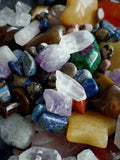 Crystal confetti sample bin