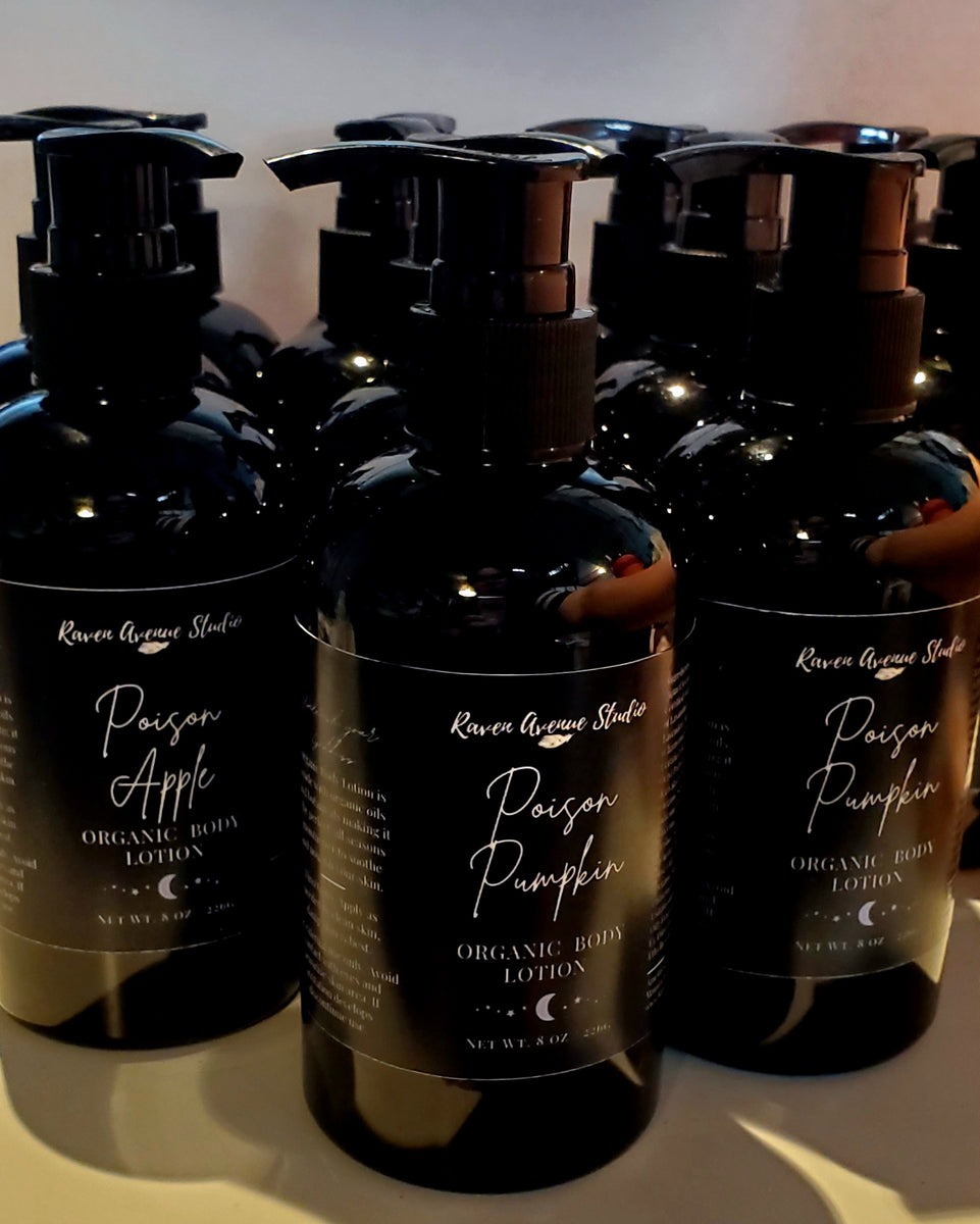 Organic Oil Hand & Body Lotion - Pick Your Scent – Raven Avenue Studio
