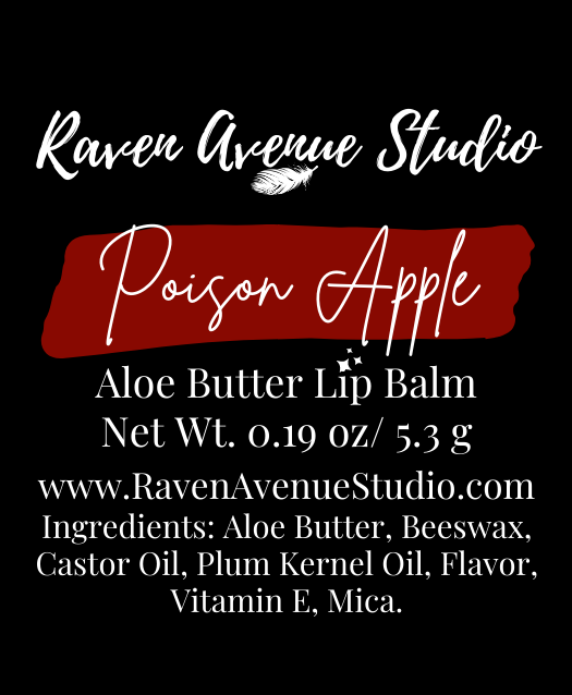 Poison Apple Aloe Butter Lip Balm - Apple Cinnamon