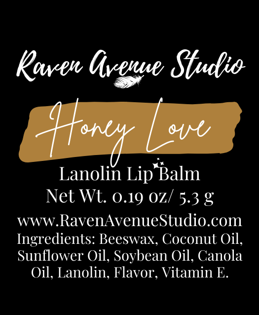 Honey Love Lanolin Butter Lip Balm - Tupelo Honey