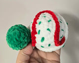 Christmas Cake Turtle Plushie
