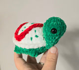 Christmas Cake Turtle Plushie