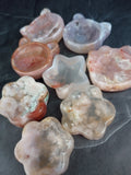 Various mini crystal bowls