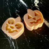Jack O' Lantern Goat Milk Soap - Warm Pumpkin & Sweet Vanilla