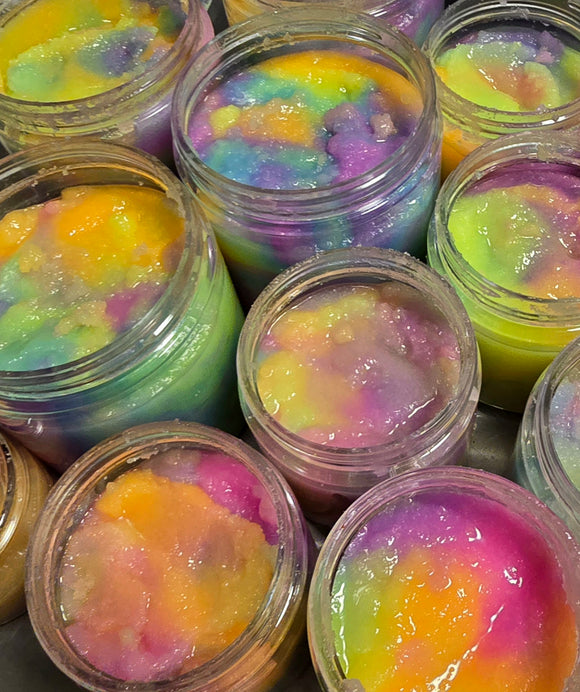 Rainbow Renegade Sugar Scrub - White Tea & Sage