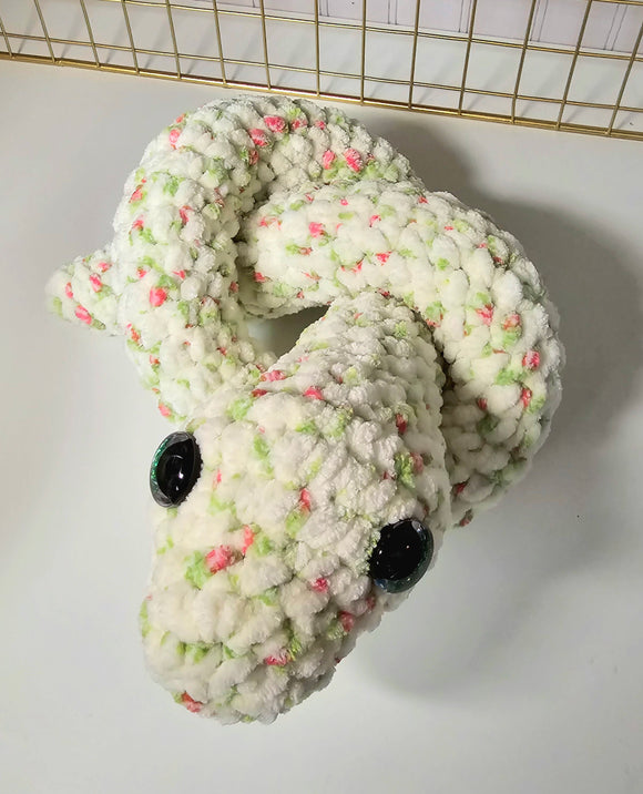 Rosy Snake Plushie
