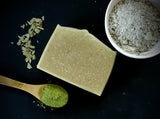 Tea Leaves Matcha Tea soap. Green soap