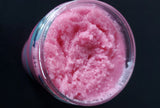 Cotton Candy sugar scrub pink and blue scrub