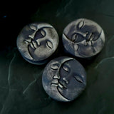 Sun & Moon scrub soap purple color