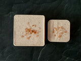 Pink Himalayan Salt Soap. Pink Soap with pink salt on top. 2 sizes