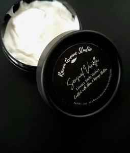 Sensual Vanilla Body Butter in black container