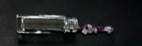 Amethyst crystal chip oil roller bottle