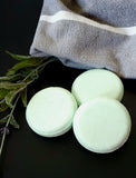 Rosemary mint shampoo bar, green