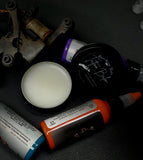 Tattoo balm in  in black tin