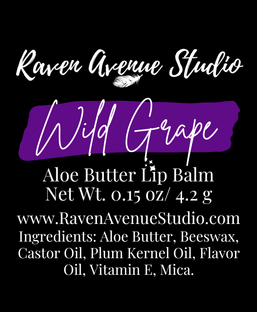 Wild Grape Aloe Butter Lip Balm