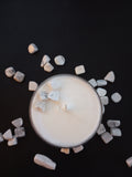 Howlite Crystal Maxi Candle