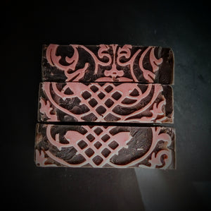 Morticia Artisan Soap - Dark Rose  & Amber