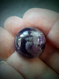 Chevron Amethyst mini spheres