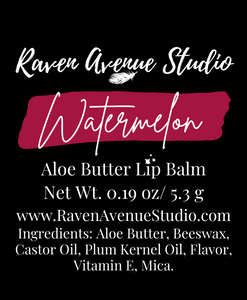 Watermelon Aloe Butter Lip Balm